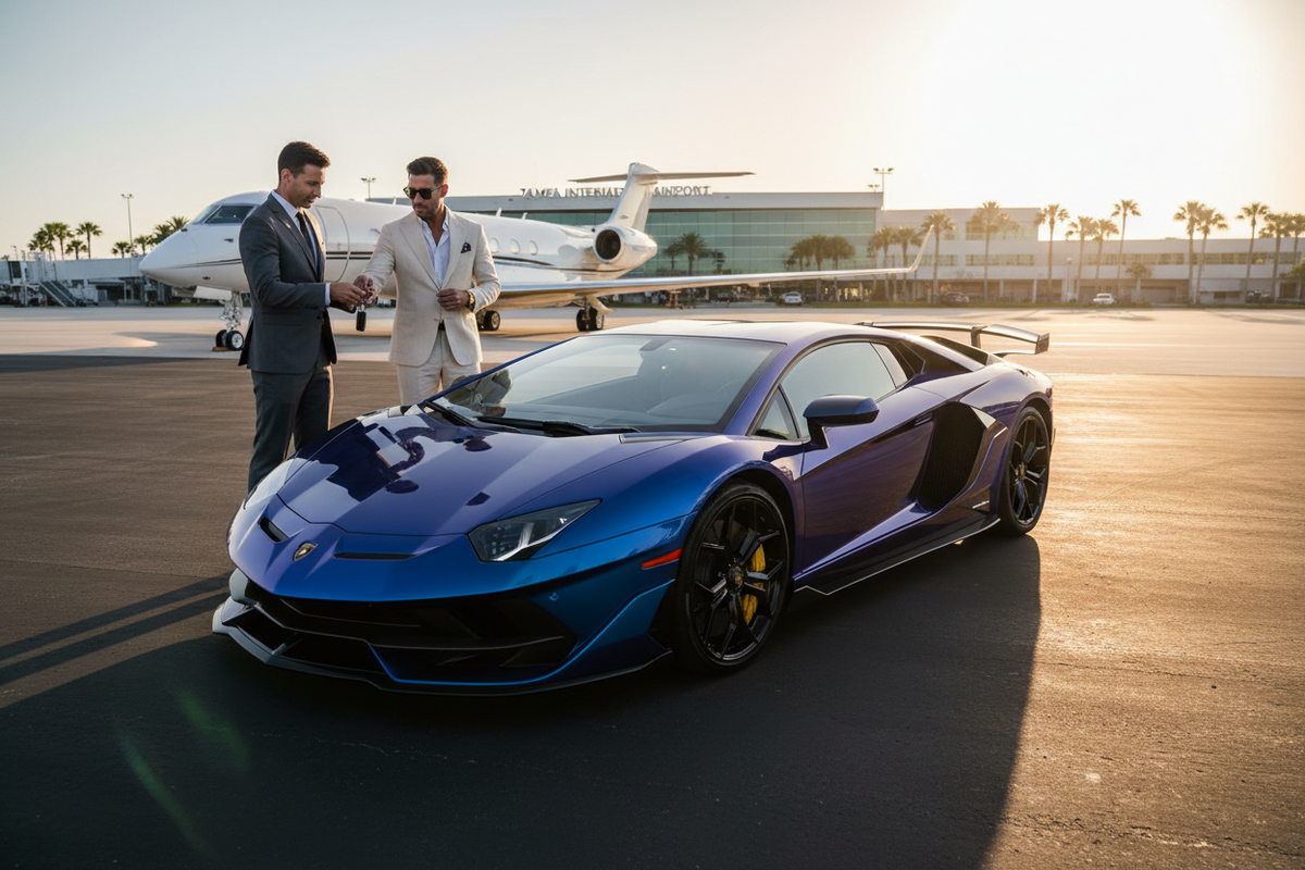 Exotic Car Rental Sarasota 2026 | Delivered from Tampa