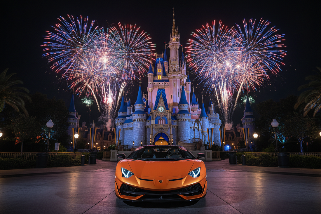 Exotic Car Rental at Disney Orlando: Delivery to All Resorts