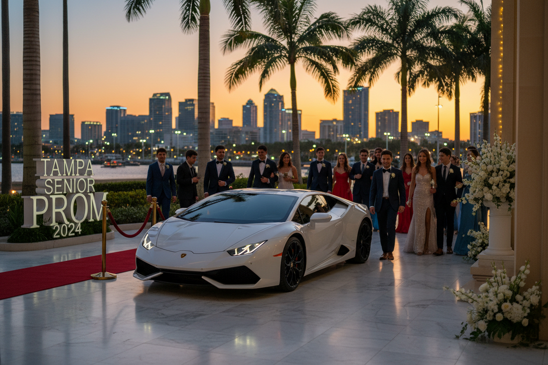 Exotic Car Rental for Prom Tampa 2026 | Arrive in Style
