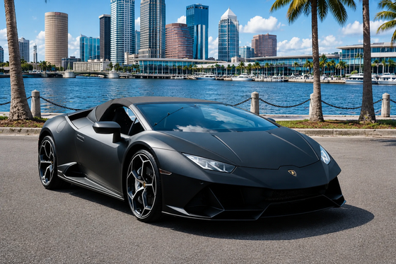 2022 Lamborghini Huracán EVO Spyder — Matte Black – Dallas, TX