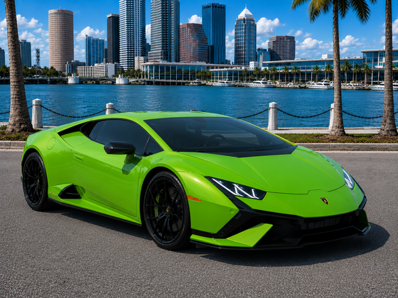 Lamborghini Huracan Tecnica rental San Antonio