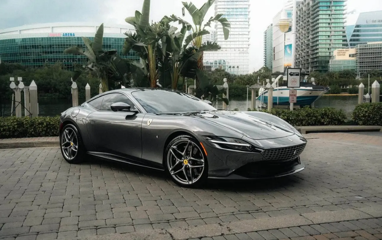Ferrari rental price Orlando — Ferrari Roma available at Royal International Cars Orlando