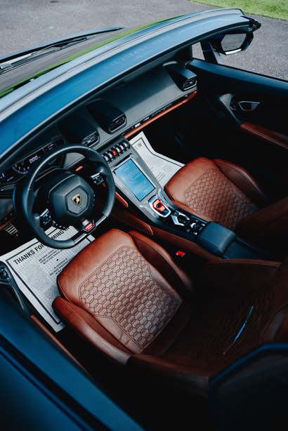2022 Lamborghini Huracán EVO Spyder — Matte Black rental San Antonio