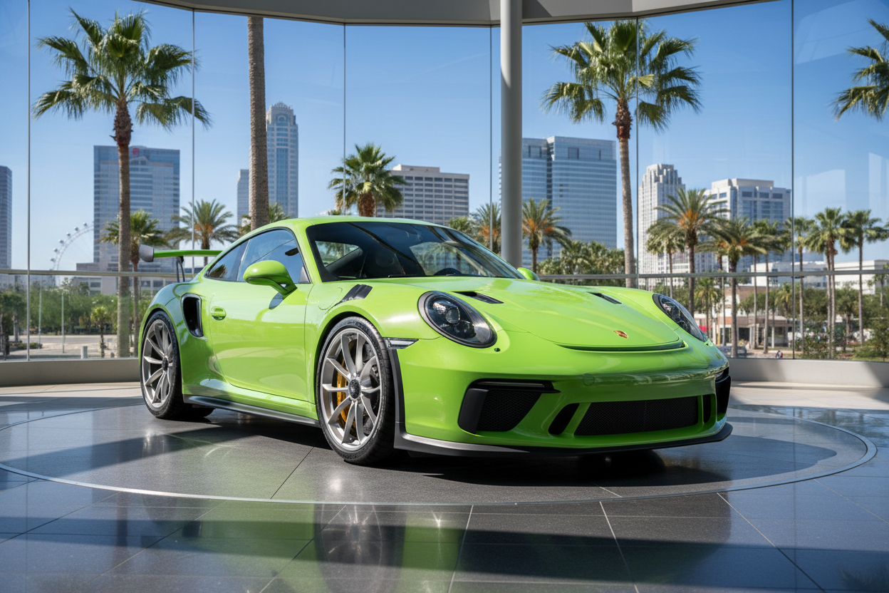 a luxurious porsche gt3rs in orlando